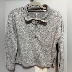 Fabletics Gray Zip-Up